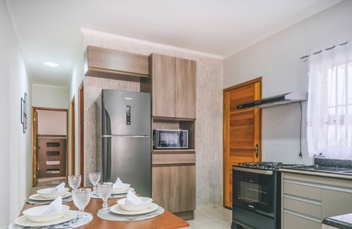 Balneario Gaivotas House | Casa com piscina a 5 min da praia em Itanhaém