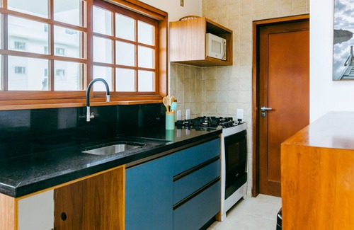 Penha Apartment | Casa com Vista Mar na Praia do Quilombo FS6338
