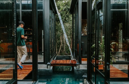 Soliman Bay House | Casa Cruz Rodeada de Agua con Cenote K NAJ