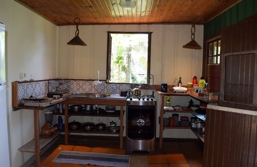 Pantano do Sul House | Casa da Marilia on Matadeiro beach, woods overlooking the sea and peace