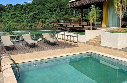 Agua Limpa House | Casa da Rosa (Enseada dos Bacuris) - Lago das Brisas