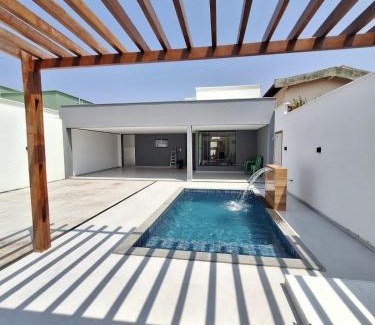 Sao Jose de Ribamar House | Casa de 3 quartos a 500mts da praia do Araçagy Para até 10 pessoas