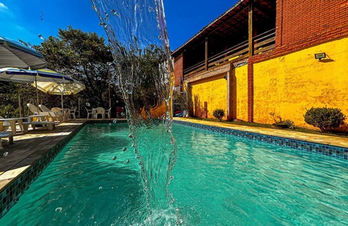 Sao Paulo House | Casa de campo com churrasq e piscina em Emburá/SP