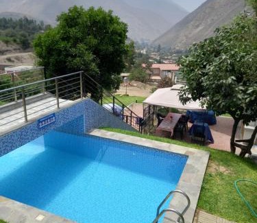 Santa Cruz de Cocachacra House | CASA DE CAMPO CON PISCINA EN COCACHACRA HUAROCHIRI SOL TODO EL AÑo
