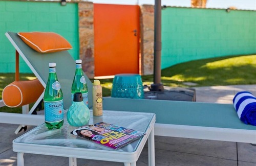 Racquet Club South House | Casa De La Paz – Desert Oasis with Saltwater Pool, Spa, Bocce & Mountain Views