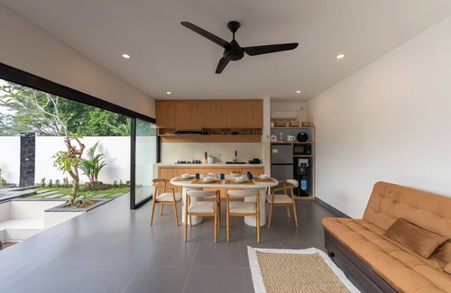 Buwit Villa | Casa de River 2BR Private Pool Villa near Nyanyi Beach with River & Jungle Views