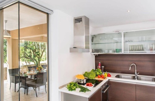 Agia Villa | Casa Di Verde - Private pool with Jacuzzi & Gym