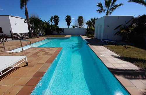 El Palmar House | Casa El Alamo - Very generous villa with pool with swimming lane close to the beach