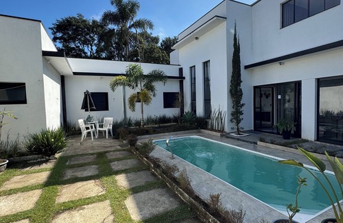 Mogi das Cruzes Cottage | Casa elegante em área rural