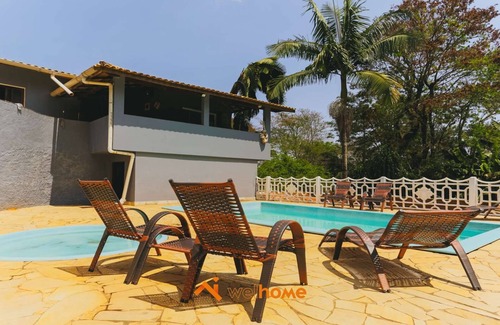 Tres Cruzes House | Casa em Mairipora com piscina e vista incrivel
