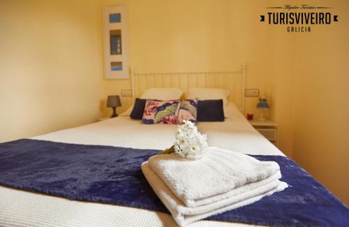 Faro House | Casa en la playa de Area con finca privada