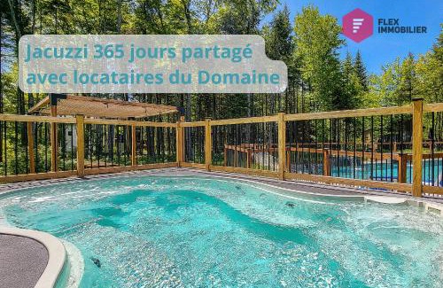 Pont-Rouge Ski Chalet | Casa Ibéricos in Portneuf/SPA Pool Sauna Trails