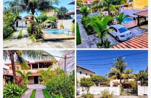 Rio das Ostras House | Casa Linear Térrea com Piscina no Atlântico