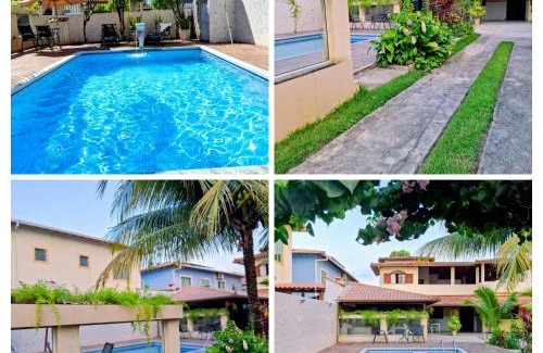 Rio das Ostras House | Casa Linear Térrea com Piscina no Atlântico