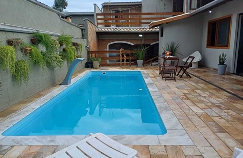 Praia da Enseada House | Casa Luz do Sol - Praia da Enseada Ubatuba n270 mt da PraianAceitamos seu PET