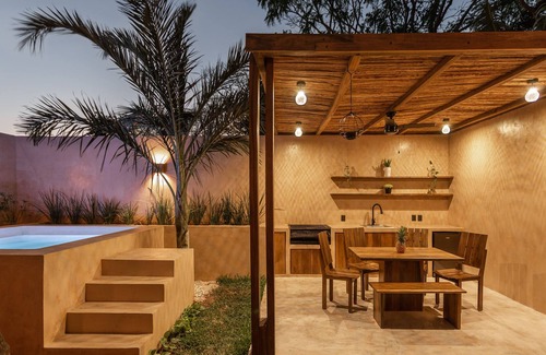 Bacalar House | Casa Málaga, Grill, Private Pool & Tub!