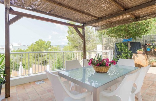 Cap Martinet House | Casa Mar: House in Ibiza Near the Beach, With Private Pool and a Beautiful View