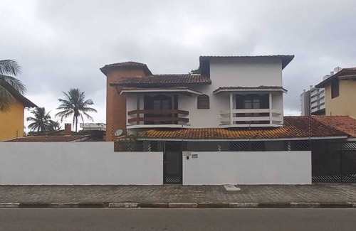 Bertioga House | Casa Master Pé na Areia c/Piscina Wifi