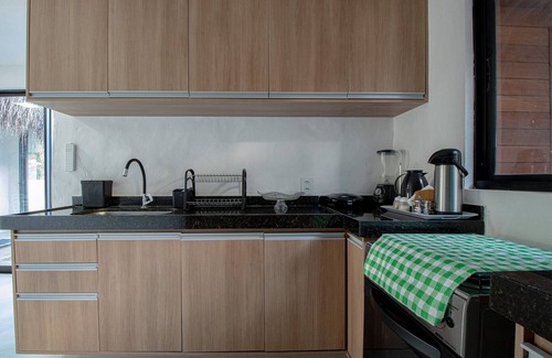 Tatuamunha Ski Chalet | Casa Milagres 03 suites 300m from the beach