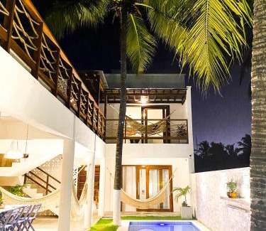 Icarai de Amontada House | Casa Morica! Casa nova com Piscina!