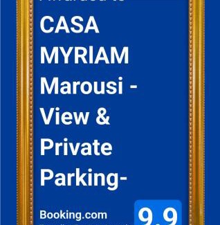 Khalandrion Apartment | CASA MYRlAM Marousi -View & Private Parking-