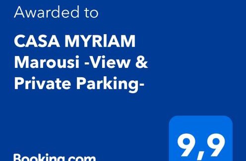 Khalandrion Apartment | CASA MYRlAM Marousi -View & Private Parking-