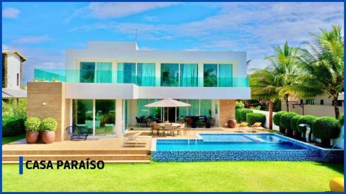Parafuso House | Casa Paraíso 6 Suítes Pé na Areia em Guarajuba