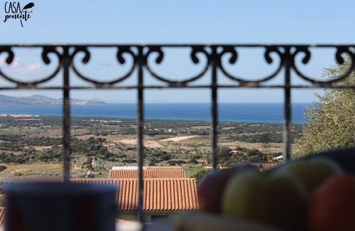 Badesi Apartment | Casa Ponente: wonderful sea view and swimming pool