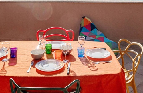 Costa Paradiso Villa | Casa Rosa Bianca: House with wonderful seaview, shared pool, two terraces and barbeque