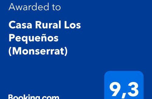 Montserrat House | Casa Rural Los Pequeños (Monserrat)