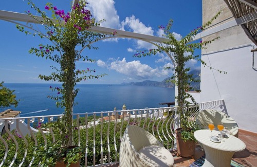Praiano Ski Chalet | Casa Sunset - Panoramic terrace overlooking Positano and Capri