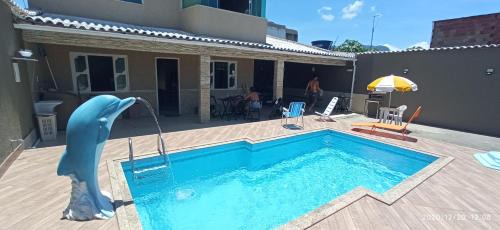 Rio das Ostras House | Casa temporada Rio das Ostras - Garagem - Piscina - Wi-fi - Cozinha Completa - Sky e Netflix - Ar condionado