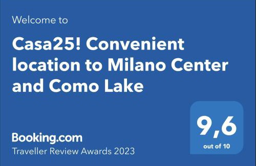 Meda Apartment | Casa25- Convenient location to Miland Centre & Como Lake!
