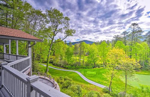 Cashiers House | Cashiers Retreat with Fireplace and Mtn Views!