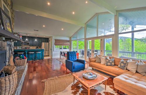 Cashiers House | Cashiers Retreat with Fireplace and Mtn Views!