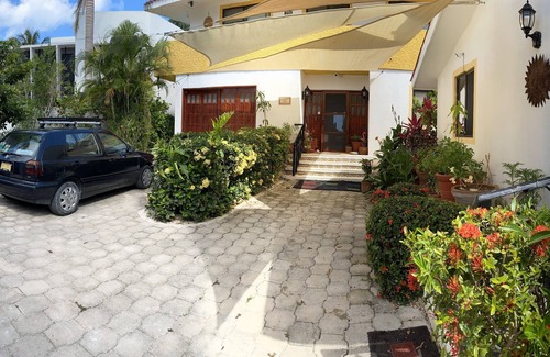Cozumel House | Casita House, perfect for couple with beautiful gardens and private beach access