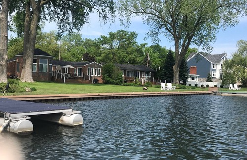 Waterford House | Cass Lk Lakefront 3BR Home - Addl 3BR Home next dr Addl Bking 15 min to Bham .