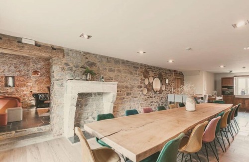 Ohey House | Castle Farmhouse in Condroz with Heated Pool