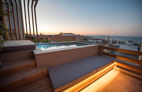 Koutouloufari Villa | Cataphari Luxury Villa with Sea View Sleeps 8