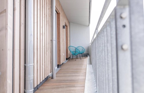 Olpenitz Apartment | Catamaran - sauna, water view, balcony, barbecue