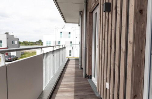 Olpenitz Apartment | Catamaran - sauna, water view, balcony, barbecue