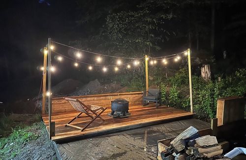 Long Eddy Apartment | Catskills Cabin-Grill, Fire Pit & Pet-Friendly
