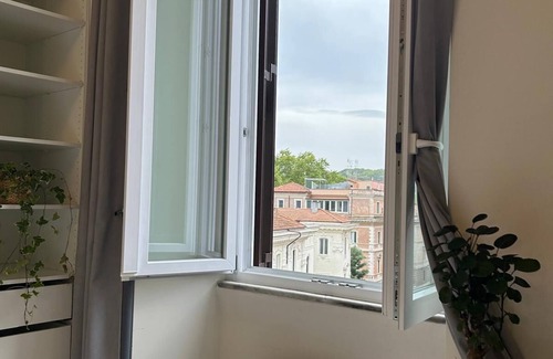 Rione XI Sant'Angelo Apartment | CBMC - Couldn't Be More Central! New, panoramic, close to everything!