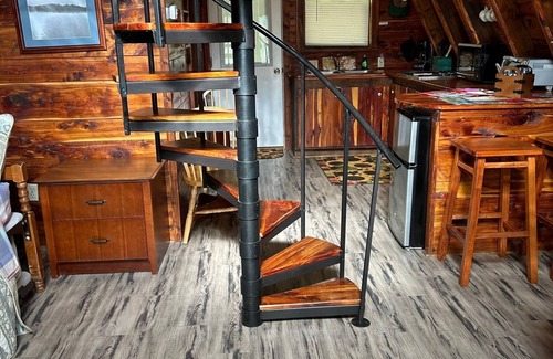 Eckerty Ski Chalet | Cedar A-Frame 4 Cabin located on Patoka Lake in Southern Indiana