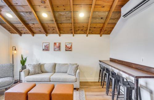 Cedar City Apartment | Cedar City Studio Retreat Patio, Fire Pit and Grill