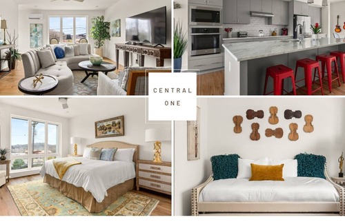 Hermitage Condo | Central - 6 Separate Bedroom Suites - 12 minutes to Downtown - Combined Listing of Two Side-by-Side