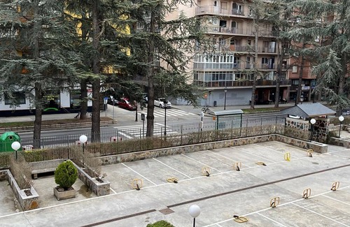 Jaca Apartment | Central Apartment in Jaca with Pool, Terrace, and Covered Parking