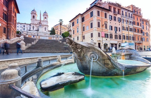Rione III Colonna Apartment | Central between Spanish Steps and Trevi Fountain 2 double bedrooms WI FI