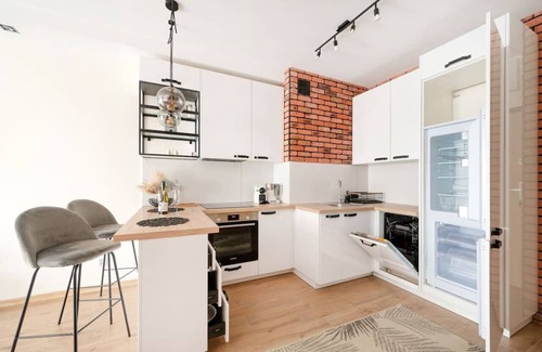 Baluty Apartment | Central Manufaktura Apartment - Parking, Balcony by Rentujemy