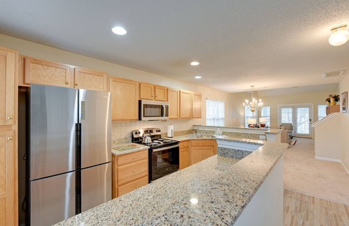Greensboro House | Central & Spacious Townhome in Greensboro!